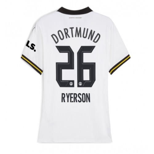 Fotballdrakt Dame Borussia Dortmund Julian Ryerson #26 Tredjedrakt 2024-25 Kortermet